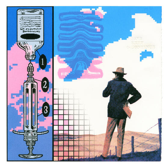 Ain't Goin' Back, Silkscreen and letterpress on paper, 2024