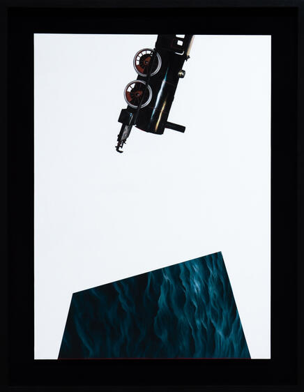 And Other Thoughts on Tchaikovsky, Charcoal, chalk pastel and silkscreen on paper, 2021