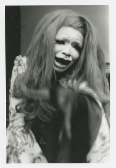 Isaac Jones, Performance as Vivica Vanity for Punker Decker 2026, 2026. Photo by Eliza Meow.
